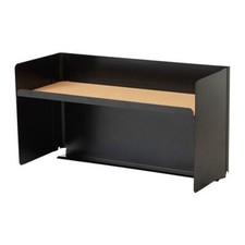 New Ikea Bekant Desktop Shelf Desk, Black  23 5/8" X 12 5/8 " 902.603.62