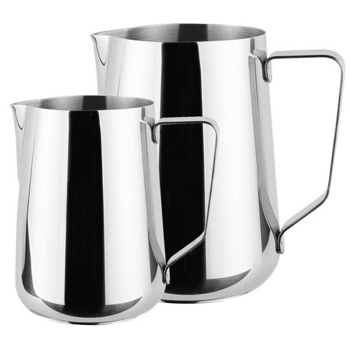 Milk frothing jug latte - milk,