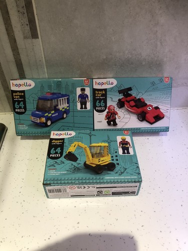 Hapello track car police van - car,,