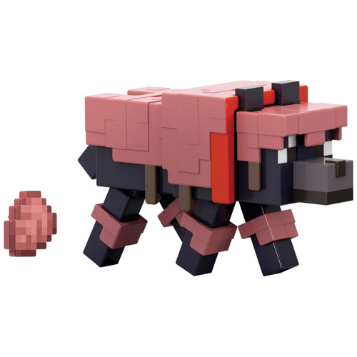 Minecraft armoured wolf - wolf, action