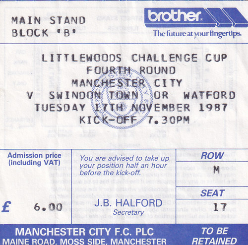 Ticket man city - man., v