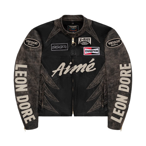 Vanson leather jacket anime - vanson,