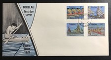 TOKELAU ISLANDS - 1978 CANOE