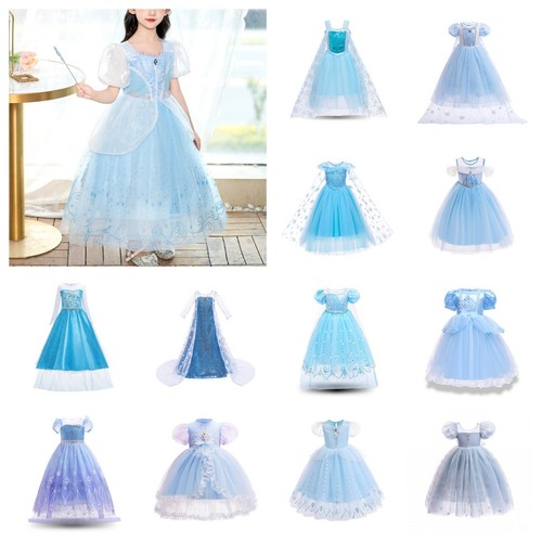 Girls elsa princess tutu skirt - girls,