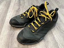 Adidas TERREX UK size 10, black/grey Brushwood Leather trainers / trail shoe