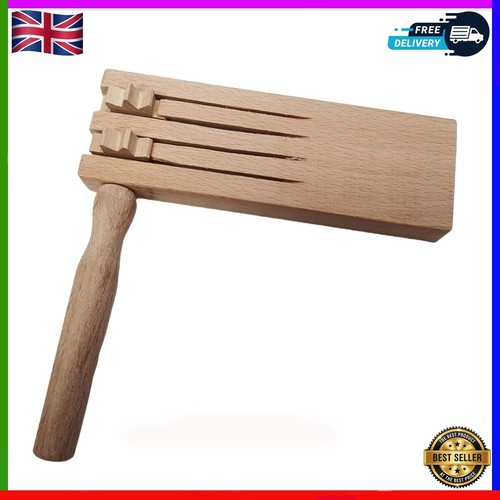 Vibrant wooden football rattle - vibrant,
