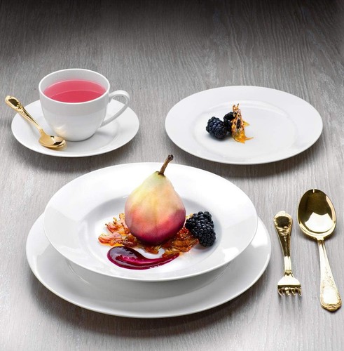 Dinner plates set white - dinner,