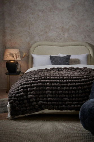 Next charcoal grey coco ribbed - grey,