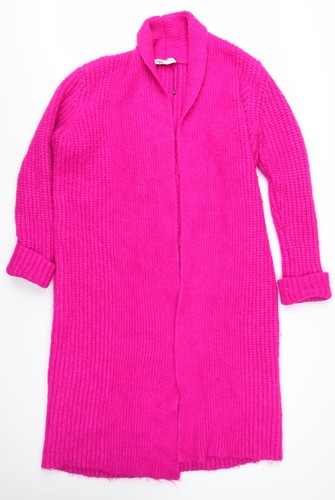 Zara women pink chunky - zara, chunky-knit