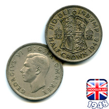 A BRITISH 1948 GEORGE VI HALF
