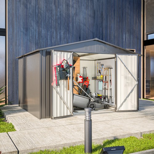 10x8 metal outdoor storage - 10x8,