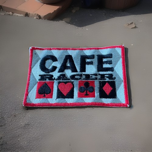Club motorcycle patch cafe - club,