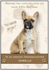 Personalised frenchie licks - personalised,