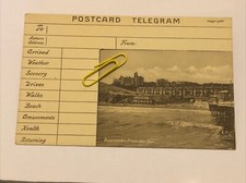 Postcard Telegram: Boscombe