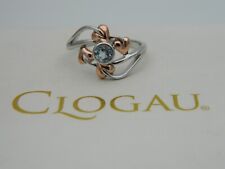 Welsh Clogau Silver & 9ct Rose Gold Tree of Life Love Vine Ring size J, K, N