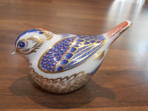 Royal crown derby paperweight