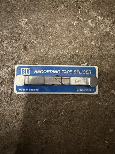 Bib recording tape splicer - bib,