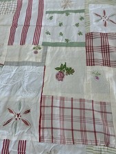 Piece Of Jane Churchill Patchwork Fabric And Matching Cushion Cover