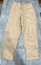 Women zara beige leather - women’s,