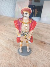 King Henry Meerkat Figure Ornament Collectable