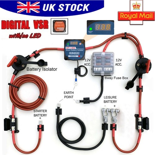 Battery split charge - 3m/5m/7m,