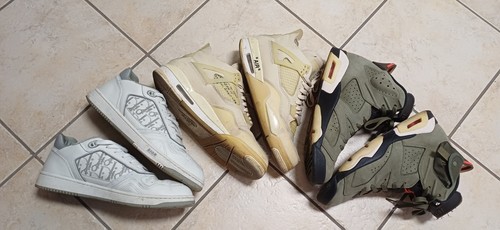 Stock lot pairs sneakers - lot,