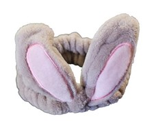 5x Grey Rabbit Ears Soft