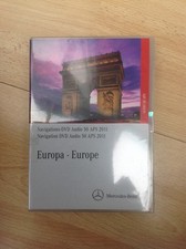 GENUINE MERCEDES E CLASS AUDIO 50 APS SAT NAV NAVIGATION 4 DISC DVD UK 2011 MAPS