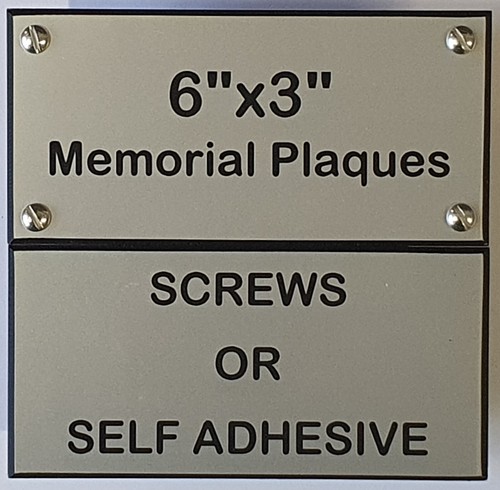 Engraved memorial plaque - memorial,