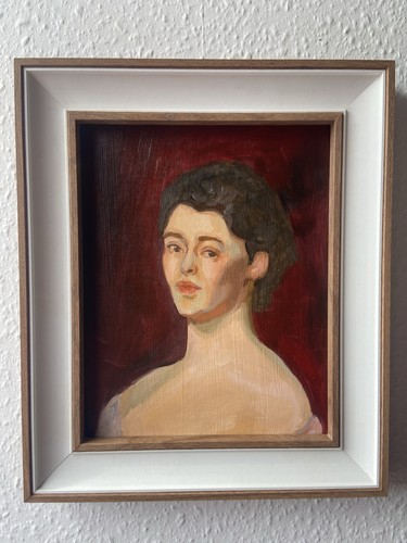 Oil painting portrait a - oil, of