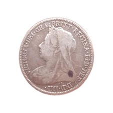 1895 Queen Victoria .925