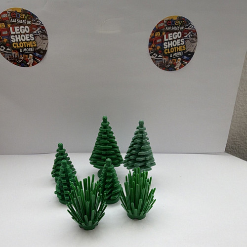 Lego green tree plant - lego,