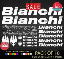 BIANCHI  bikes Vinyl Decal