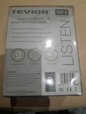 Tevion Audio Earmuffs Mp3 New