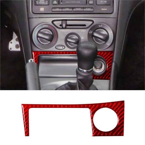 Red carbon fiber interior - carbon,