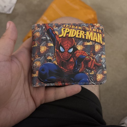 Spider man faux leather - spider-man,