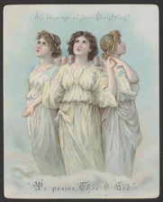 Large Victorian Angels