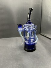 Heady Glass Recycler. Citrine