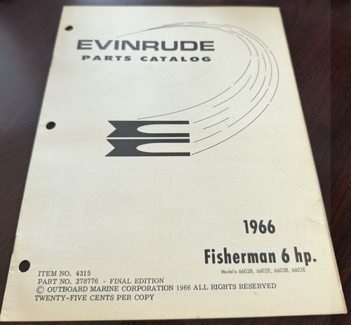 1966 evinrude outboard motor - 1966,
