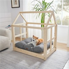 Bedsure Dog Sofa Bed Extra Large - Washable Orthopedic 120x90x10cm Grey XXL