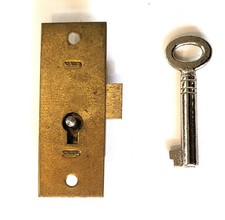 Small brass universal lock