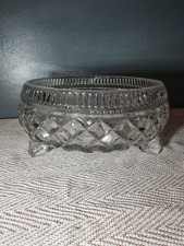 Vintage Art Deco Pressed Glass