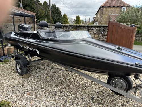 Fletcher ski boat with - 14”,