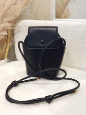 Black Minimalist Crossbody Bag