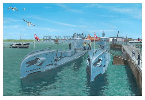 Class submarines hms - t,