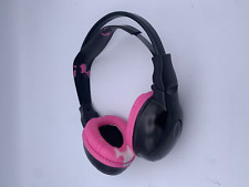 XTRONS Wireless Pink Kid Dual Channels Stereo Headphones For Car DVD Player