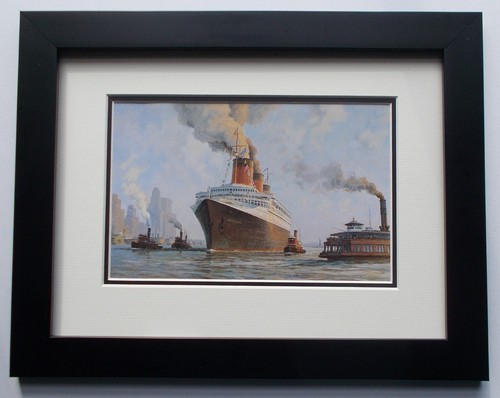 Framed shipping print - framed,