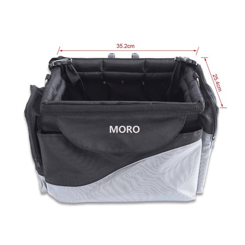 Black dog travel booster - dog, bag