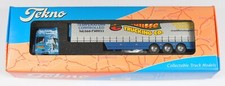 Tekno 1918 DAF XF95 Super Space Cab Tractor & Frigde Curtainsider McAuliffe 1/50