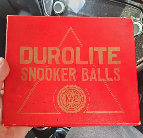 Durolite snooker balls - snooker,